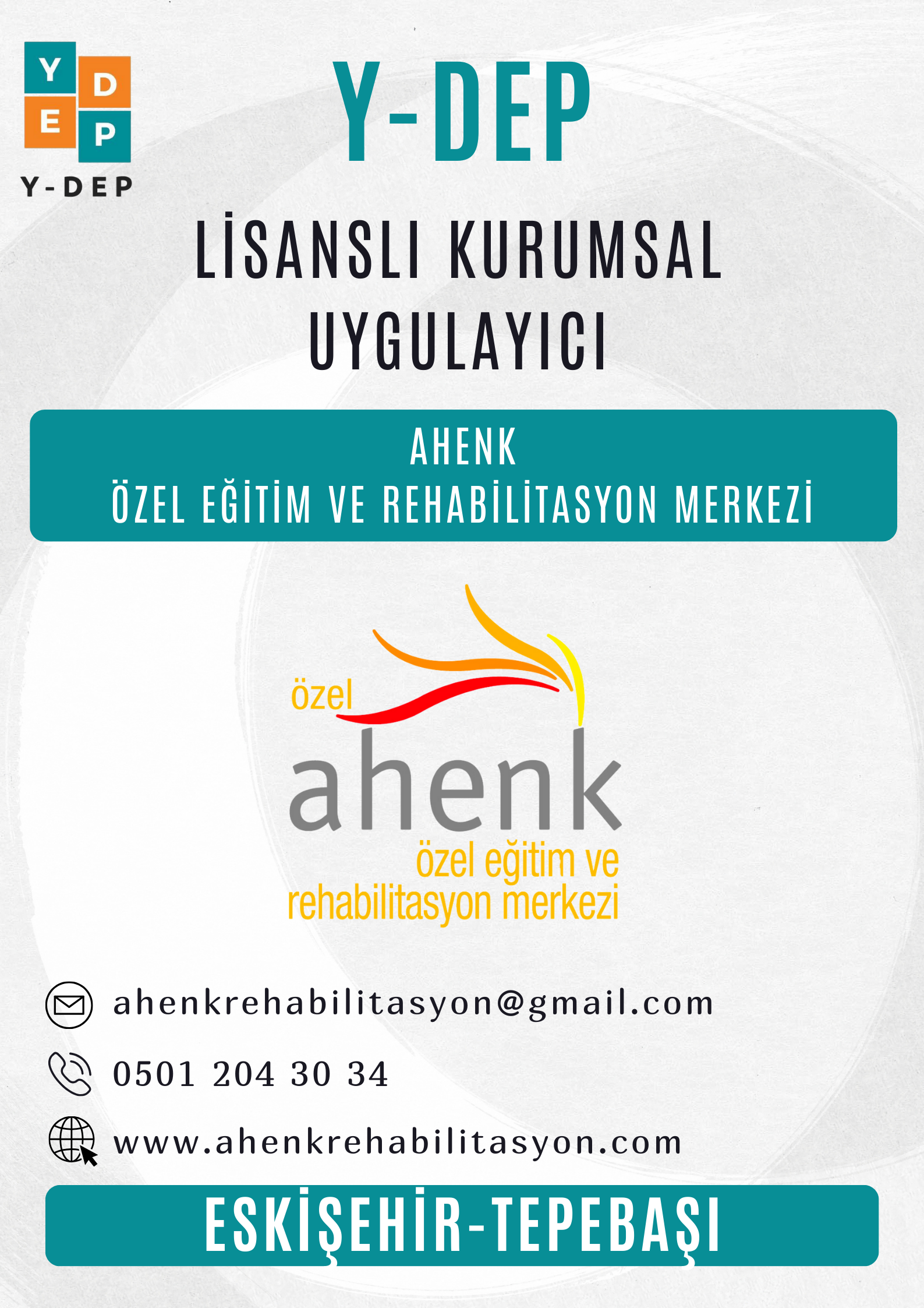 Ahenk Özel Eğitim ve Rehabilitasyon Merkezi / Eskişehir