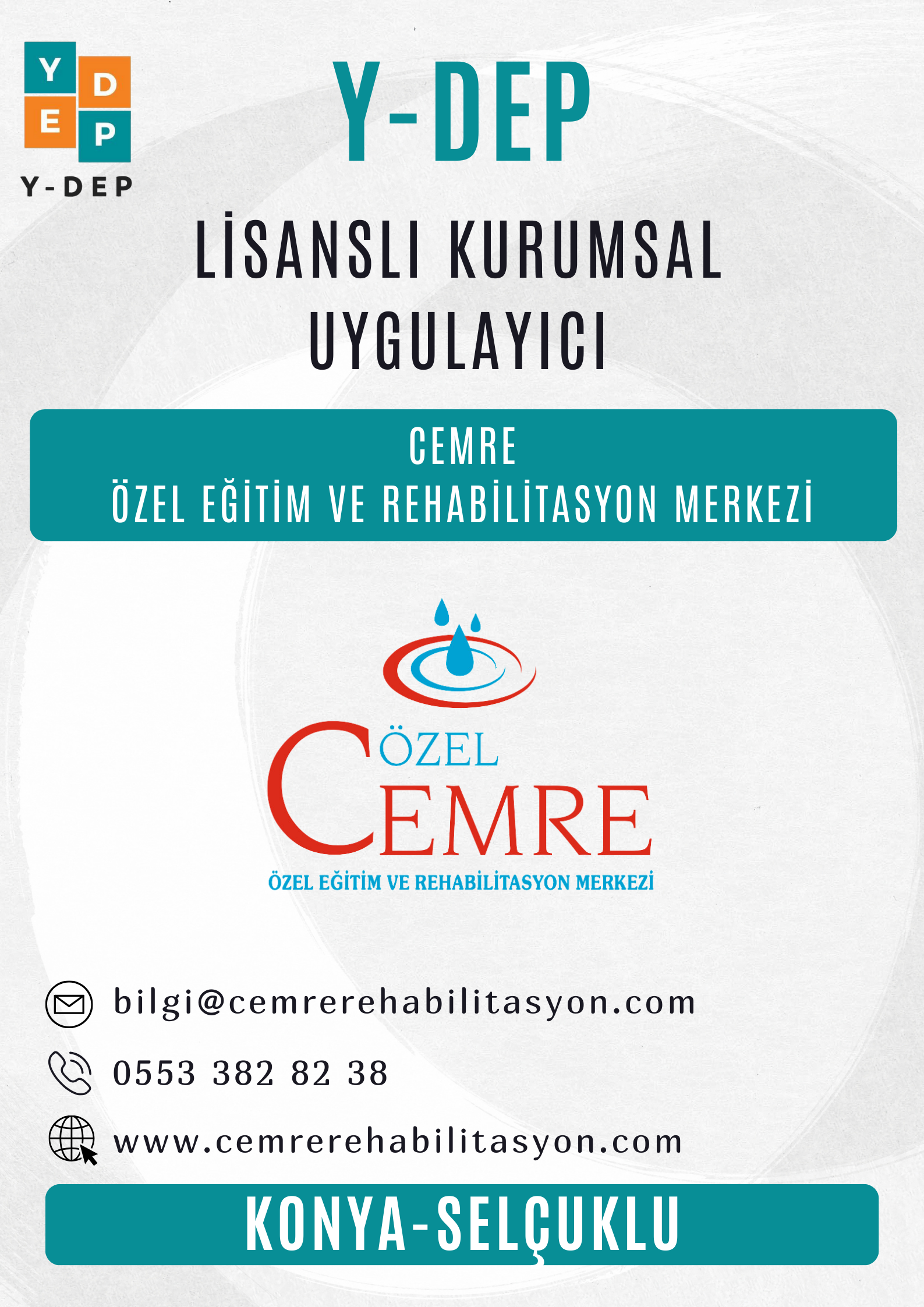 Cemre Özel Eğitim ve Rehabilitasyon Merkezi / Konya