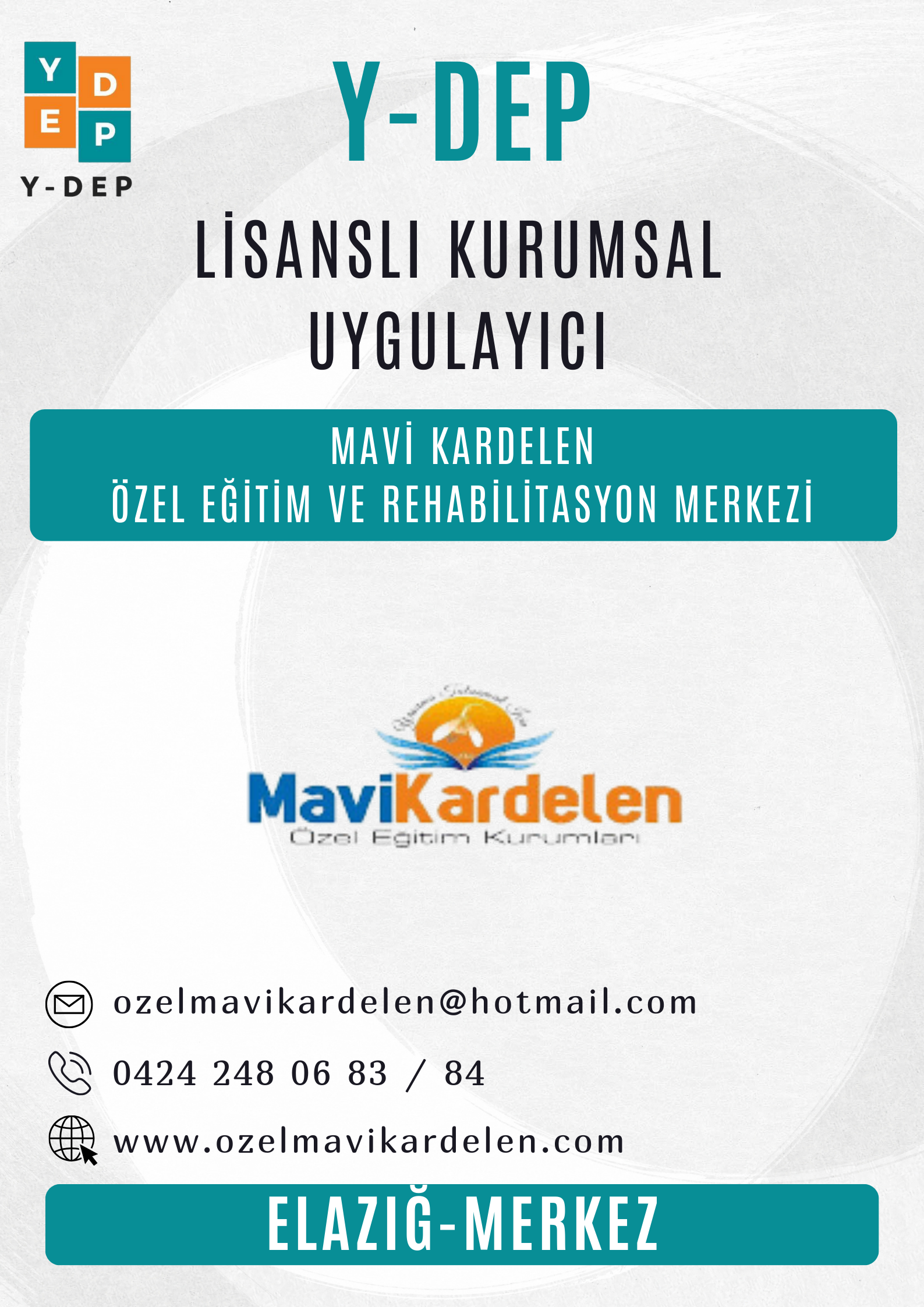 Mavi Kardelen Özel Eğitim ve Rehabilitasyon Merkezi / Elazığ