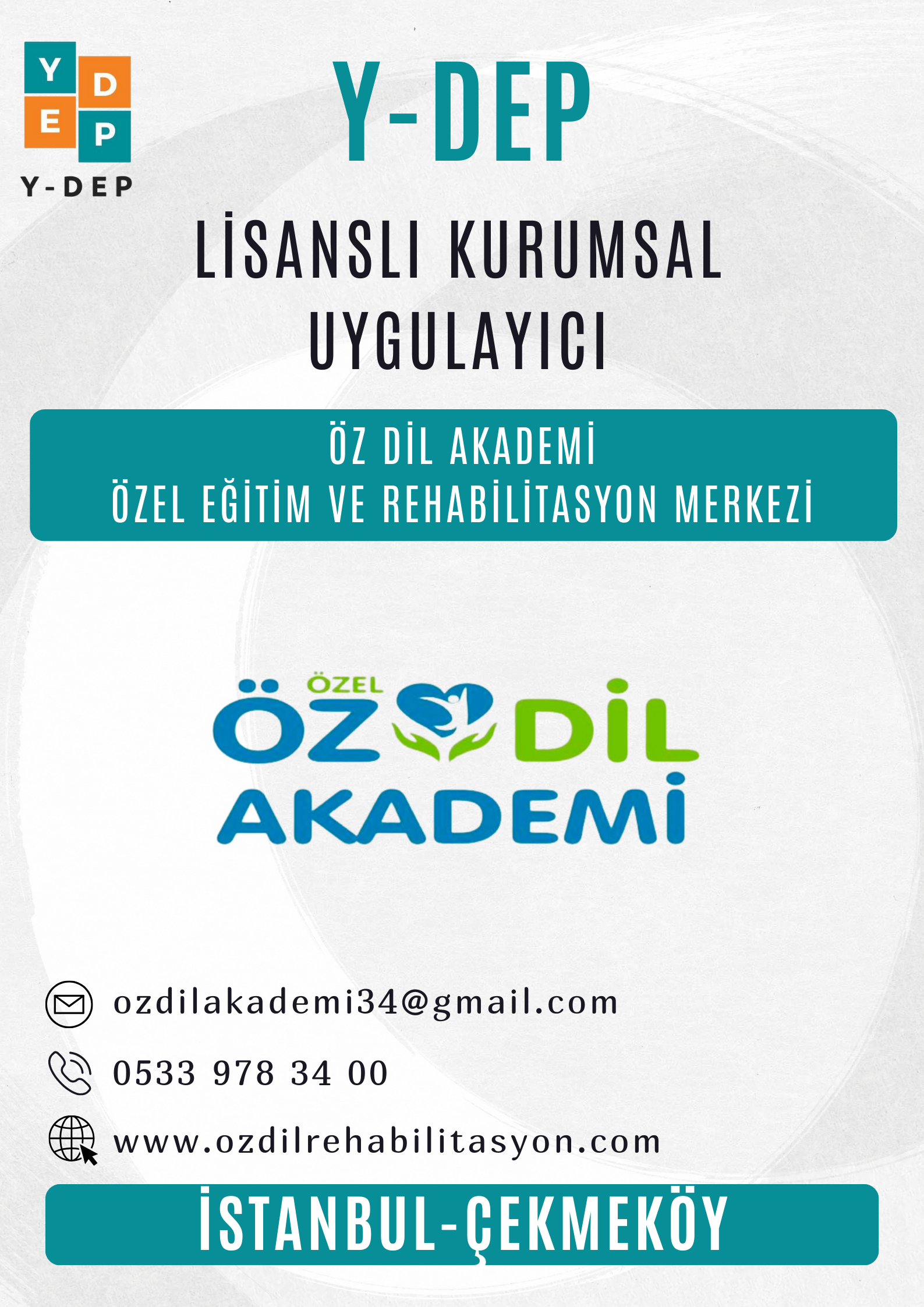 Öz Dil Akademi Özel Eğitim Ve Rehabilitasyon Merkezi / İstanbul