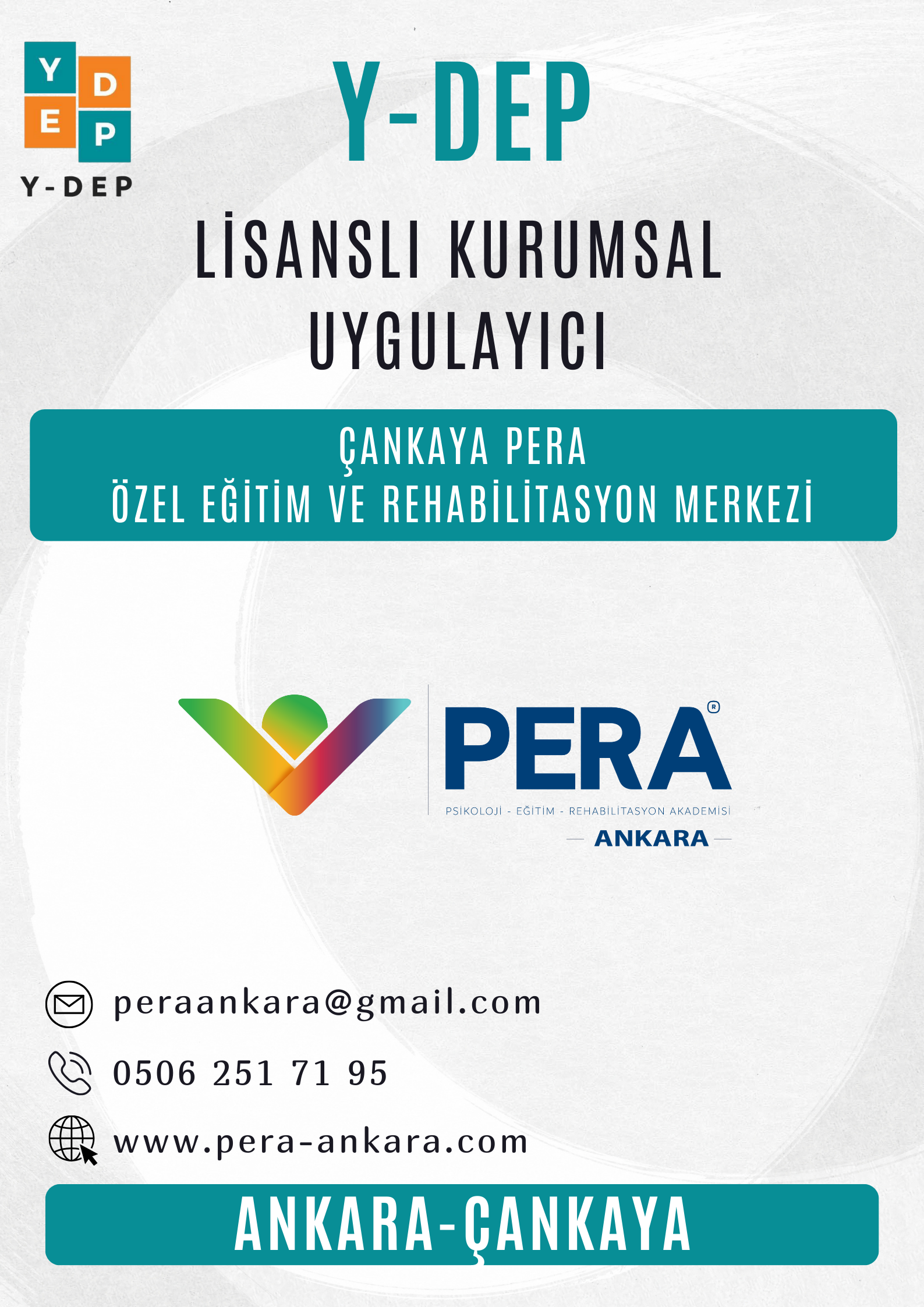 Çankaya Pera Özel Eğitim ve Rehabilitasyon Merkezi / Ankara