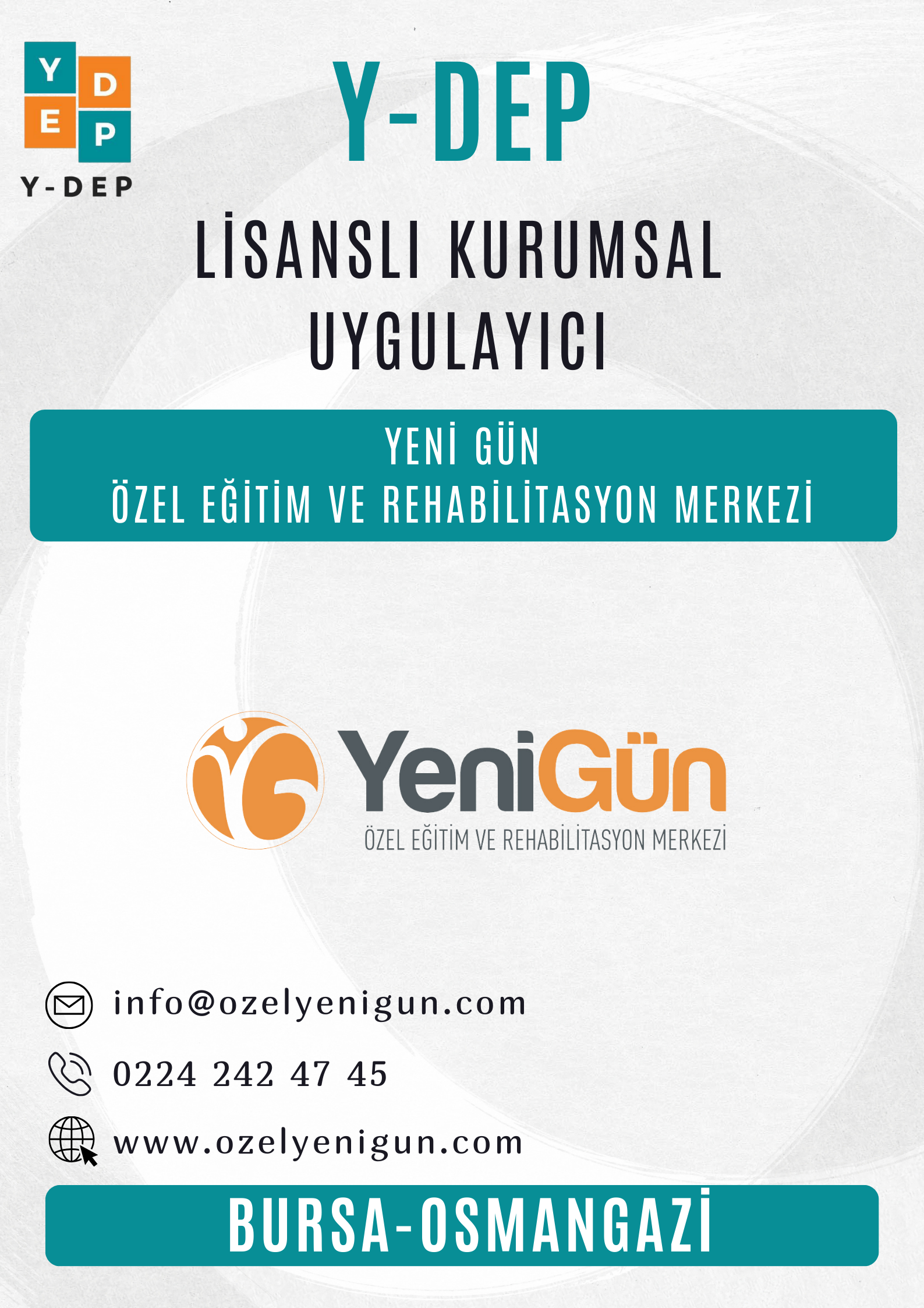 Yeni Gün Özel Eğitim ve Rehabilitasyon Merkezi